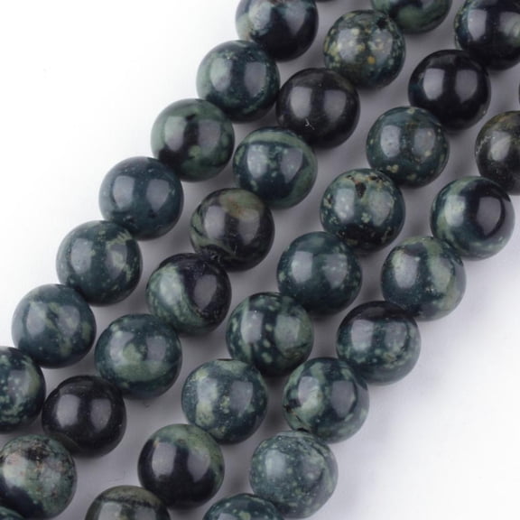5Strand Natural Kambaba Jasper Beads Strands Round 6~7mm Hole: 1mm 61pcs/strand 15.35 inch