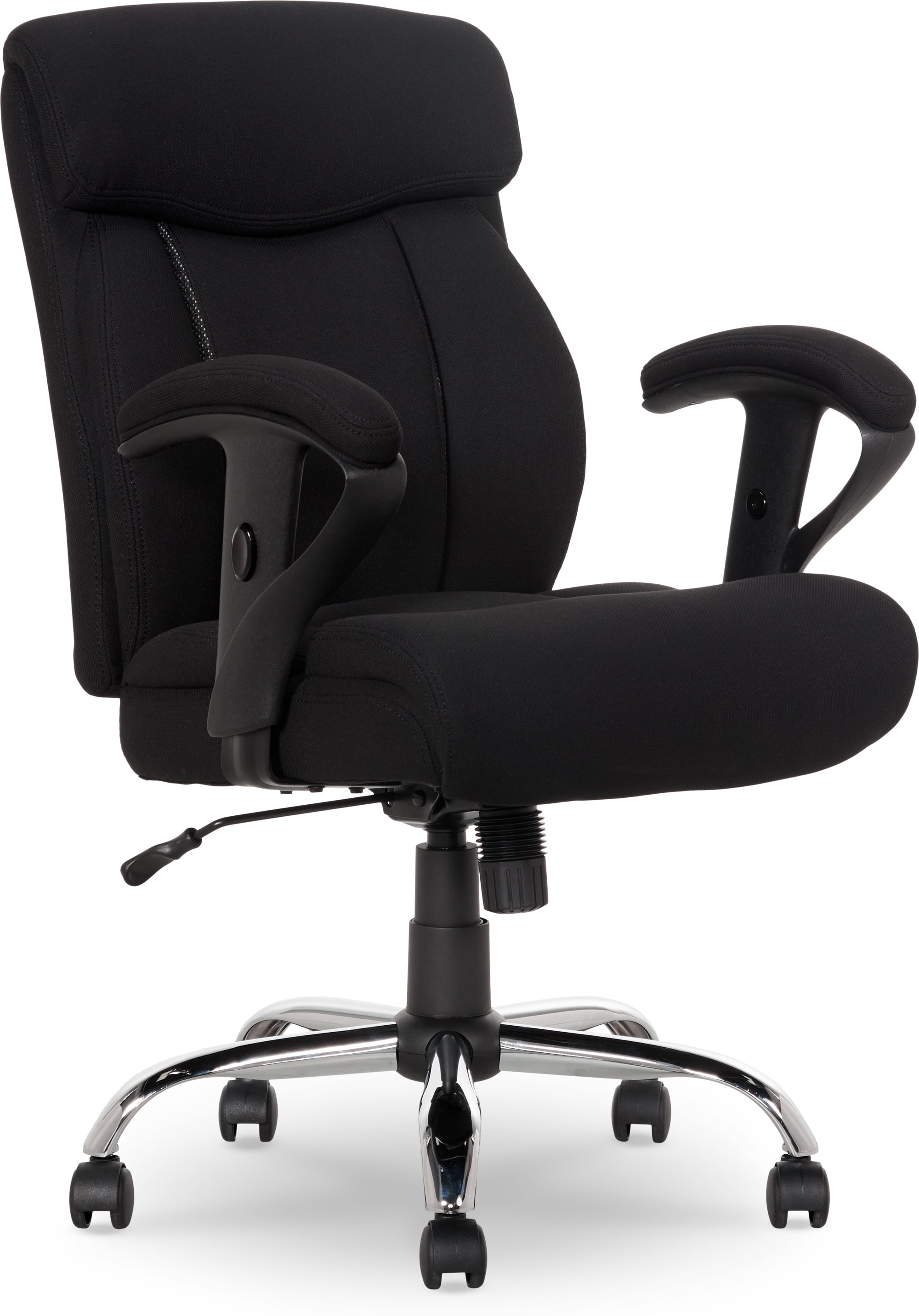 Serta Commercial Grade Task Office Chair, Supports up to 300 lbs., Black