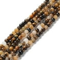 thumbnail image 1 of 5Strand Natural Yellow Tiger Eye Beads Strands Grade B Round 4mm Hole: 0.8mm 90pcs/strand 14.76 inch(37.5cm), 1 of 4