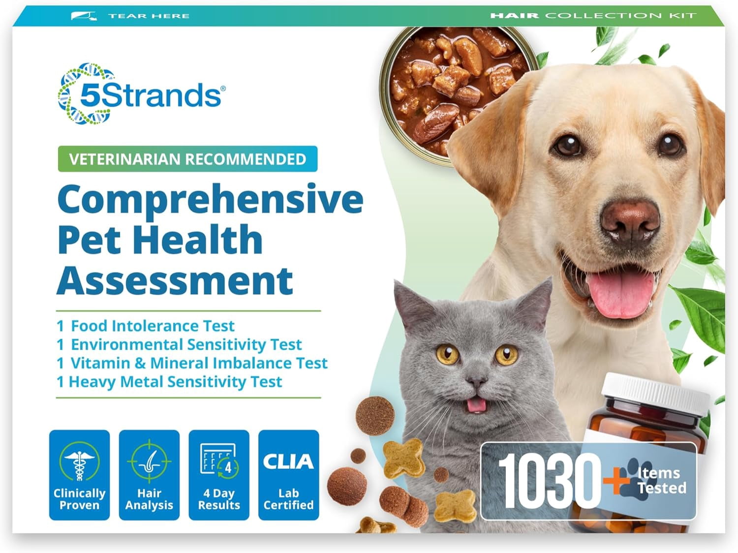 Photo inspiration: Visual Reference: 5Strands Pet Food Environmental Intolerance Test For Dogs Cats