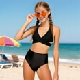 thumbnail image 1 of 5T 6T Girls 2 Piece Swimsuit Teen Girl Bathing Suits Beach Sport Wrap Around Bikini 2-Piece Swimsuit, 1 of 8