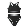 thumbnail image 1 of 5T Swimsuit Girls Two Piece Girl Swimsuits Tankini with Shorts Two Piece Bathing Suits Adjustable Straps Tummy Control Swimwear, 1 of 9