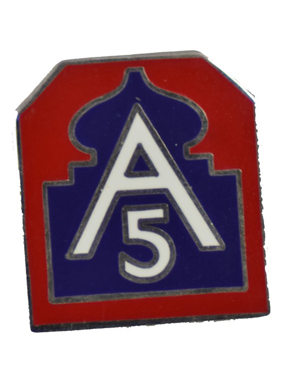 5TH ARMY HAT PIN