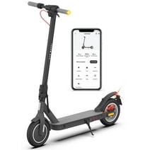 5TH WHEEL V30Pro Electric Scooter with Turn Signals, 10" Solid Tires, 19.9 Miles Range & 18 mph, 350W Motor, Foldable Electric Scooter for Adults