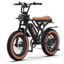 5TH WHEEL W16B 20" x 4" Fat Tire Electric Bike, 750W Motor Adult Ebike with 48V 15.6Ah Removable Battery, Electric Bicycle with 7 Speed, UL2849