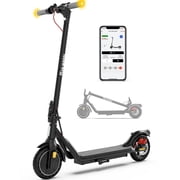 5TH WHEEL W16S 300W Electric Scooter with Turn Signal, 8.5  Solid Tires, 18mph & 12Miles Range, Folding Commuting E-Scooter for Adults with APP Control, UL 2272