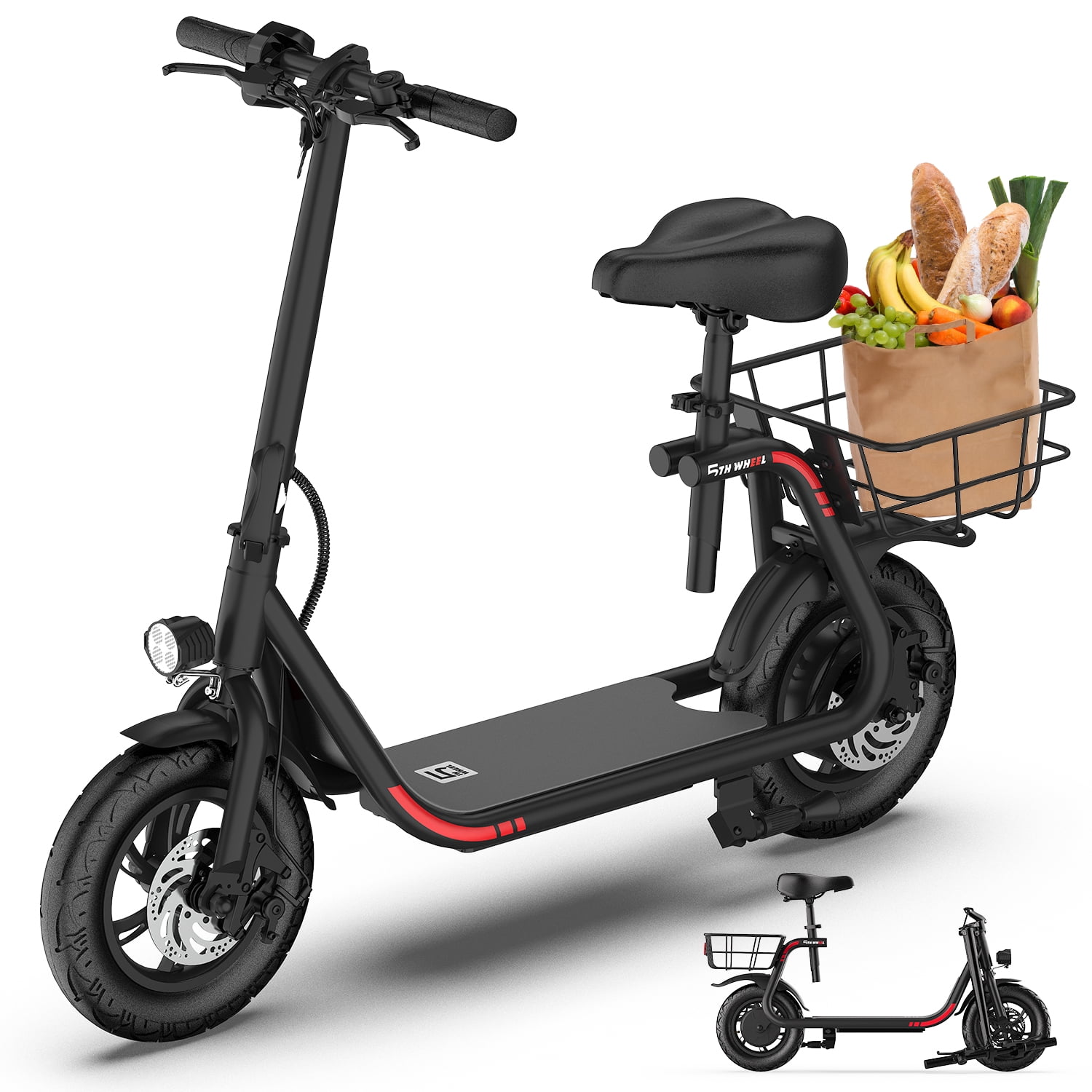 Topmate ES32 Electric Tricycle For Adult Foldable 3 Wheel Mobility Scooter
