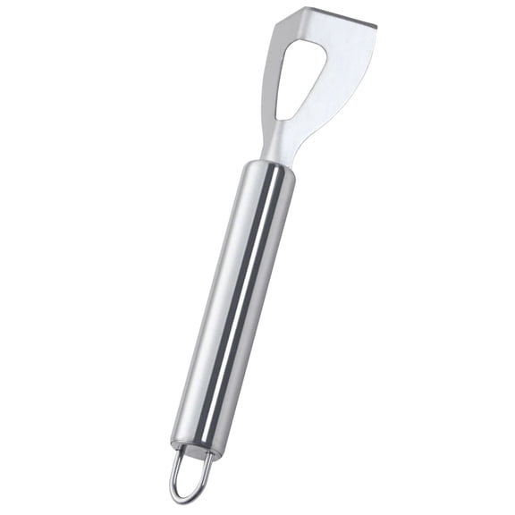 5Th Generation Stainless Butter Cheese Spreader, Oimcto Multifunctional 4-In-1: Butter Cutter, Cheese Knife, Jam Spreader, Serrated Edge for Cold Butter & Hard Cheese, 1 Pc, Silver