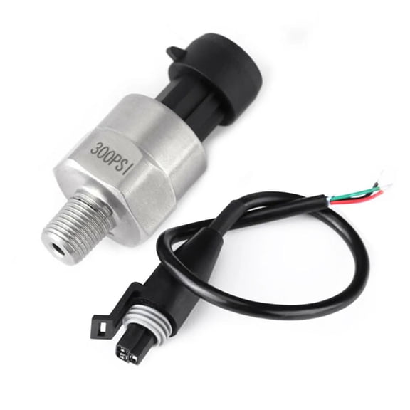 5V 1/8" NPT 5PSI-1000PSI Fuel Pressure Transducer Sender For Oil Fuel Air Water
