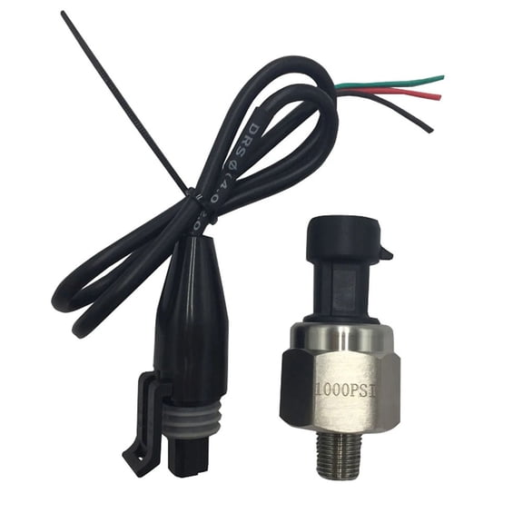 5V 1/8" NPT 5PSI-1000PSI Fuel Pressure Transducer Sender For Oil Fuel Air Water