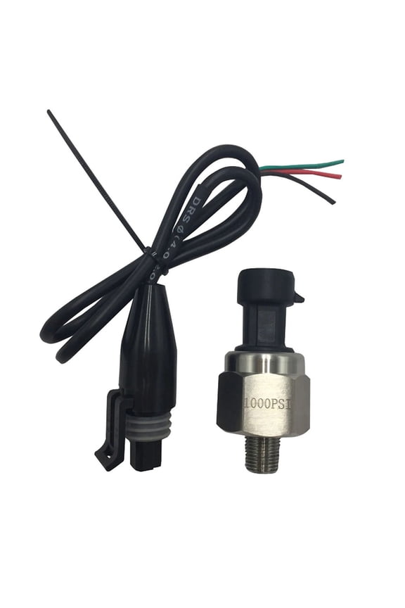 5V 1/8" NPT 5PSI-1000PSI Fuel Pressure Transducer Sender For Oil Fuel Air Water