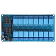 thumbnail image 1 of 5V/12V/24V Relays Shield Module Microcontrollers Interface Power Relays Module with Optocoupler, 1 of 8
