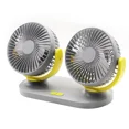 thumbnail image 1 of 5V / 12v / 24V Car USB Fan Cooling Car Fan Dual Head Car Fan 3 Speeds Adjustable For Auto Cooler Air Fan Car Accessories Fan, 1 of 5