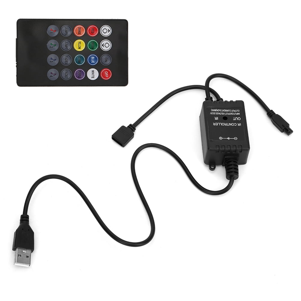 5V 20 Keys Music Controller USB Remote Control RGB Controller for 5050