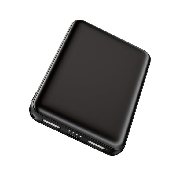 5V 2A 5000mAh Power Bank for Heated Jacket & Vest, Dual Output Portable Charger, Credit Card Size, Compatible with Smartphones, Tablets, Heated Clothes
