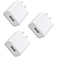 thumbnail image 1 of 5V 2A AC/DC Power Adapter for WyzeCam, Wyze Cam Pan, Kasa Cam, Dropcam, Nest Cam, Furbo Dog, YI Dome Wireless IP Security Camera USB Wall Charger Cord(3 Pack), 1 of 7