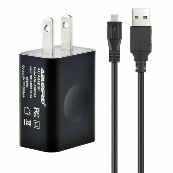 5V 2A Ac Power Charger Cable Cord For Air Hogs Robo Trax All Terrain Tank Robot