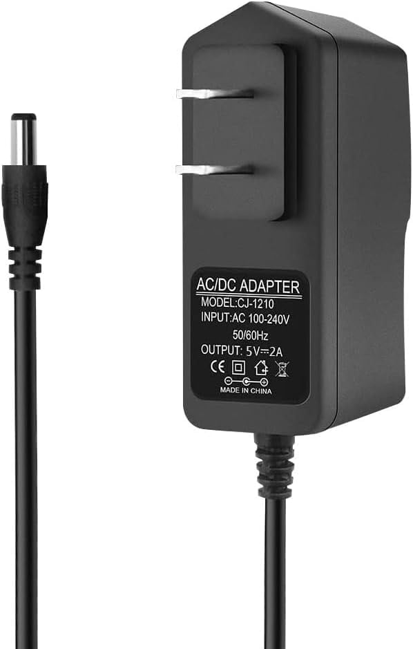 5V 2A DC Power Supply Adapter Power 100-240V AC to DC 5 Volt 2 Amp 10W ...