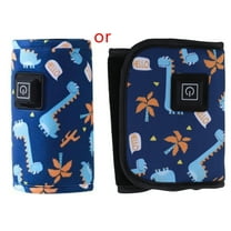 5V 2A Heating Travel Milk Warmer Adjustable Temperature Control Breast Milk Heater Bag Portable USB Baby Bottle Warmer
