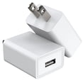 thumbnail image 1 of 5V 2A Power Adapter | USB Wall Charger Plug – Universal Charging for Phones, Tablets, Mice, Headphones, Electronic Devices | US Standard | ABS Alloy | 100-240V Input | White | 1-Pack, 1 of 7