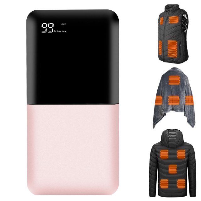 5V 2A Power Bank for Heated Vest, iMounTEK 20000mAh External Battery