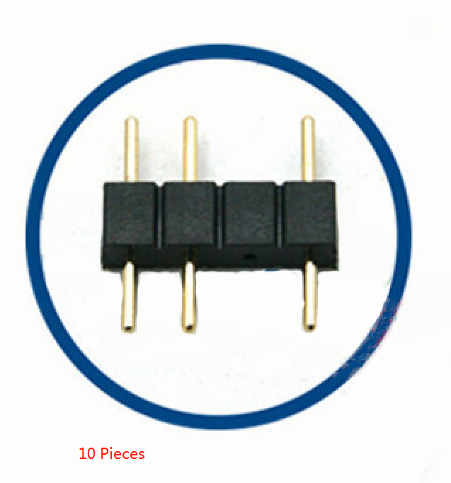 5V 3 Pins RGB LED tape Connector 1to4 plug power Splitter Cable 4pin