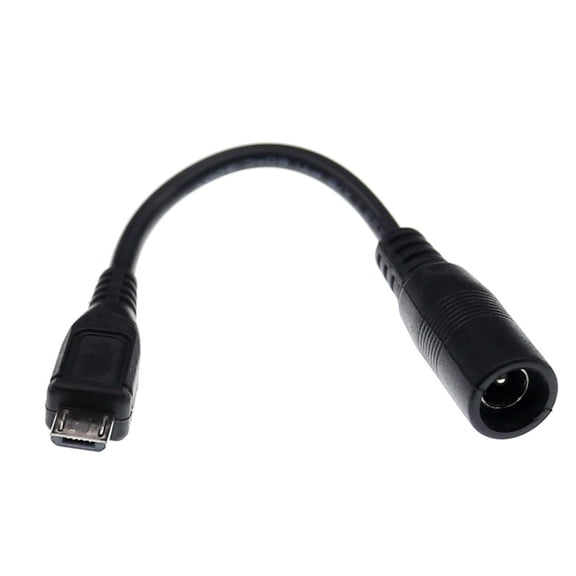 5V 3A Charging Cable DC5521 Female to USB Male Adapter Wire 5.5x2.1mm Female to V8 Interface Power Cable Cord