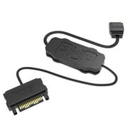 5V 3PIN ARGB Controller,Built-in Light Mode,SATA Interface Extension Cable for PC Case Fan(Black)