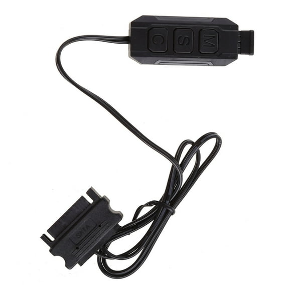 5V 3Pin to ARGB Power Adapter Controller HUB Computer Fan LED Lighting CPU Water Cooling 4P RGB Control