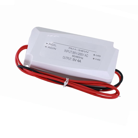 5V 4A Supply Adapters 85V-265V to 5V Adapters Driver Converters Regulator Module for LED Strips Light Routers