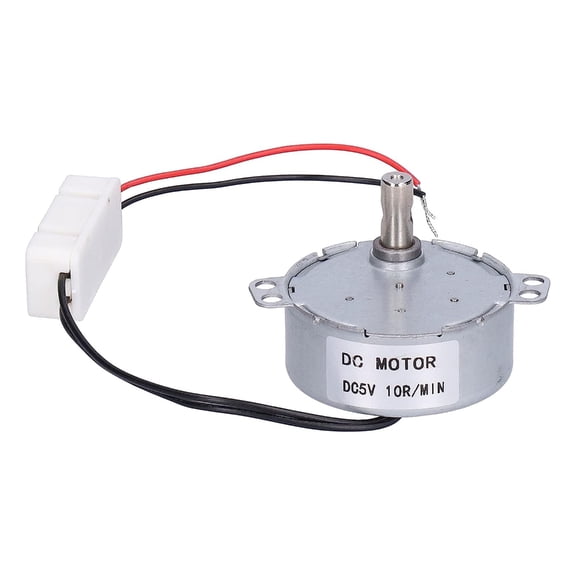 5V 4W DCMotor Synchronous Motor 10RPM Brushless Micro Reduction Electric Gear Motor High Efficiency Turntables Motor