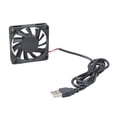 thumbnail image 1 of 5V 60mm USB Cooling Fan for Router Modem Receiver Extractor Fan Pipe Duct, 1 of 10