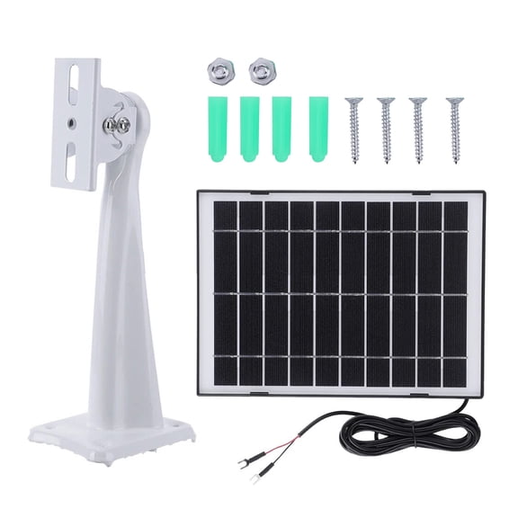 5V 8W Solar Panel Waterproof Solar Charging Board High Efficiency Charging for LED Light Fan Flashlights Surveillances