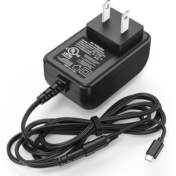 5V -C Jump Starter for Boost X GBX45 Power Cord AC DC for GBX55 GBX75 GBX155 5VDC DC 5V Powerbank Jump Starter Plug , 6.5FT