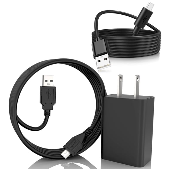 5V Charger Compatible with Samsung Galaxy S7 S6 Note 5 4,TCL,LG,PS4,Moto Android Phone