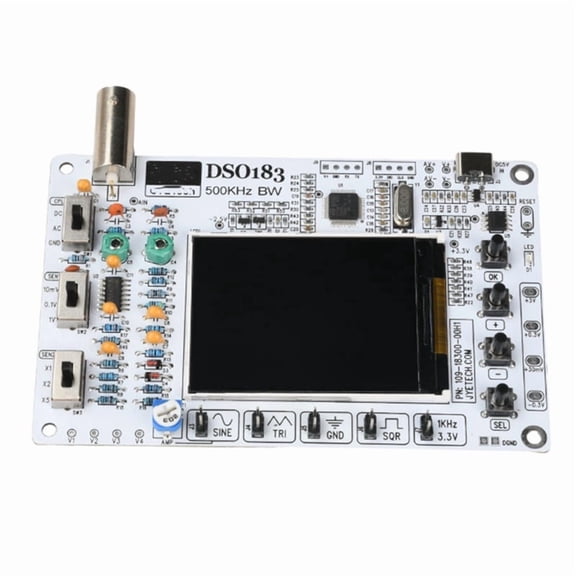 5V DSO183 Digital Oscilloscope DIY Parts Teaching Beginner Practical Training Measuring Instrument Electronic Production