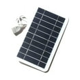 5V High Power USB Solar Panel Outdoor Waterproof Hike Camping Portable