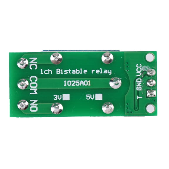 5V Latch Relay Module, Low Pulse Trigger, Bistable Self,Locking Switch For Projects