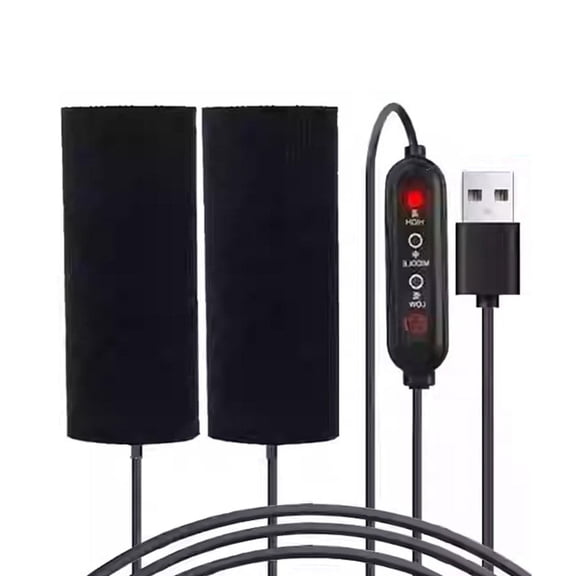 5V Motorcycle Heated Grips Electric Hot Handlebar Warmer Removable Warm Grip