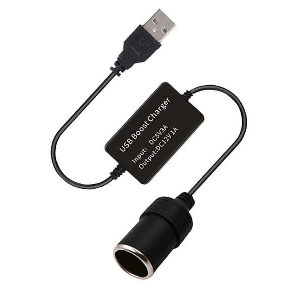 5V To 12V USB Voltages Converter Cable 150CM Long Supports Multiple Devices Enhances Durability Connection Port Optional
