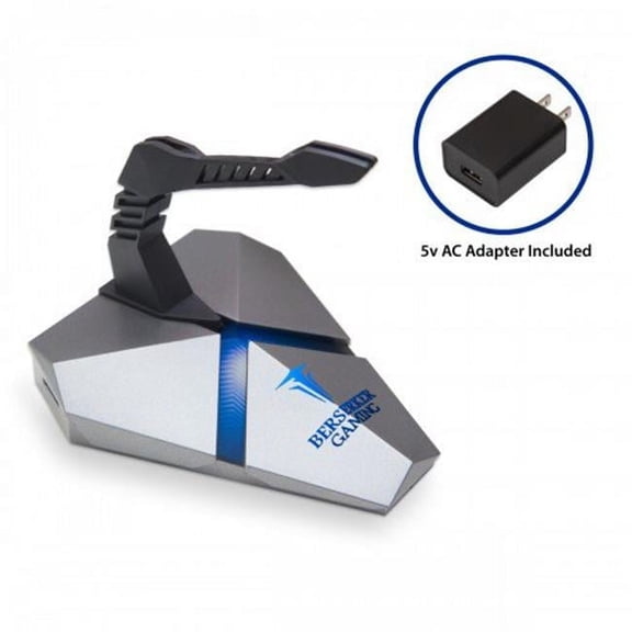 5V USB 3.0 LOKI RGB Gaming Mouse Bungee with Hub & Micro SD Card Reader - AC Power Adapter