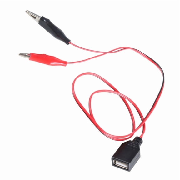 5V USB Charging Cable With Clamps Multifunctional Test Cable For Electronics
