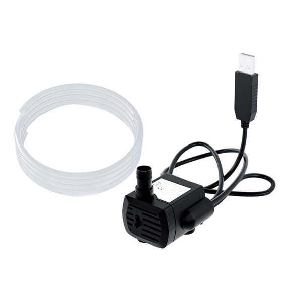 5V USB Submersion Pumping With 2M USB Cable Perfect For Hydroponic And Pet Drinking Fountains Accessories