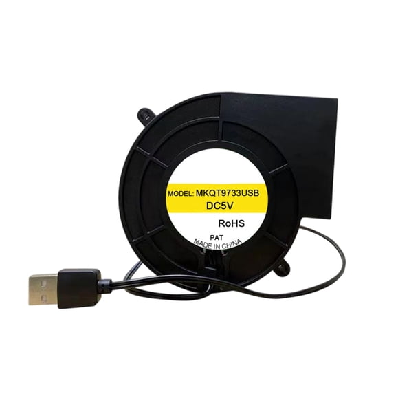 5V USB Turbos Blower Fan 4000RPM With Radial Design Laptop Cooling Fan For Optimal Heat Dissipation And Exhaust