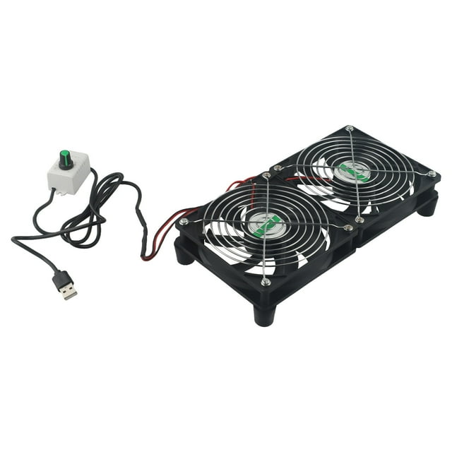 5V Usb Router Cooling Fan Stepless Speed Regulation Silent High Speed