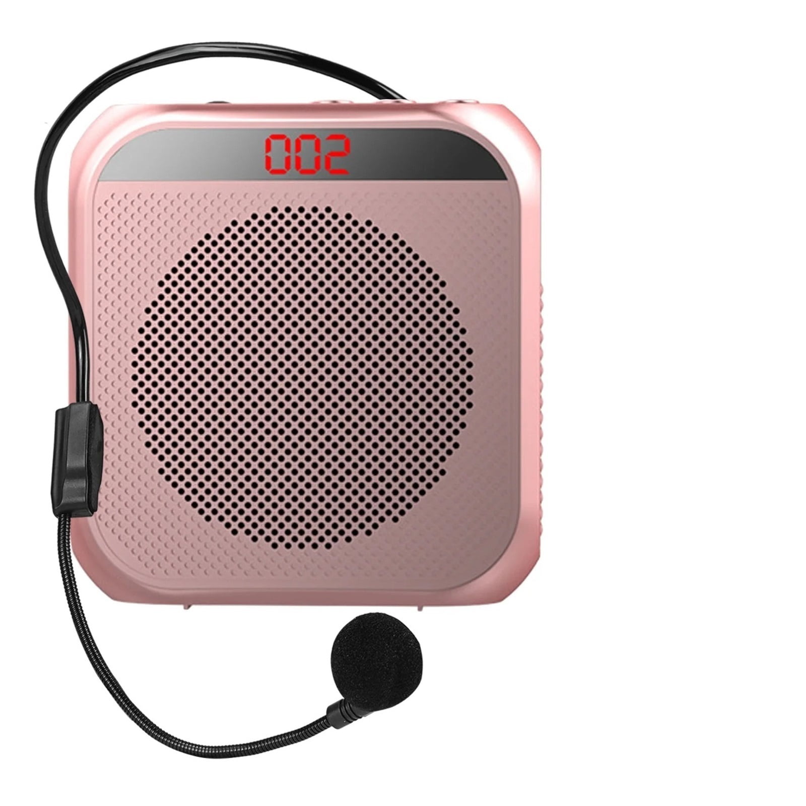 5W 2400mAh Voice Amplifier Multifunctional Portable Personal Voice Speaker With Microphone Display For Teachers Speech ,Powerful Voice Amplifier