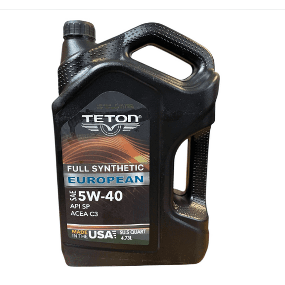 5W-40 Full Synthetic Extra Protection European Motor Oil API SP ACEA C3 5U.SQuarts 4.73L Made in USA (Pack of 1)