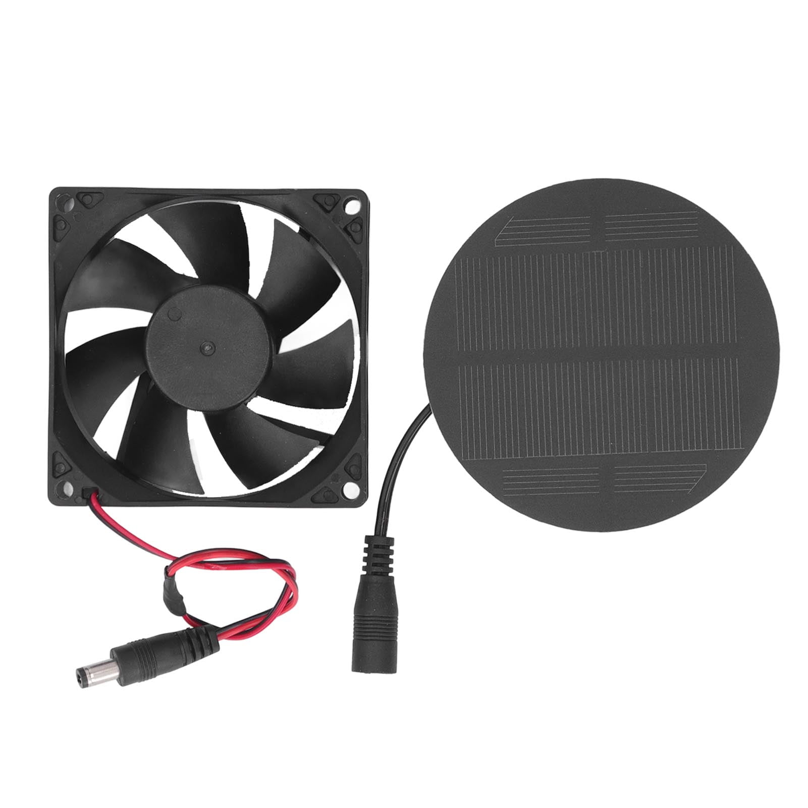 5W Chicken Coop Exhaust Ventilation Fan Monocrystalline Silicon Pet Cat