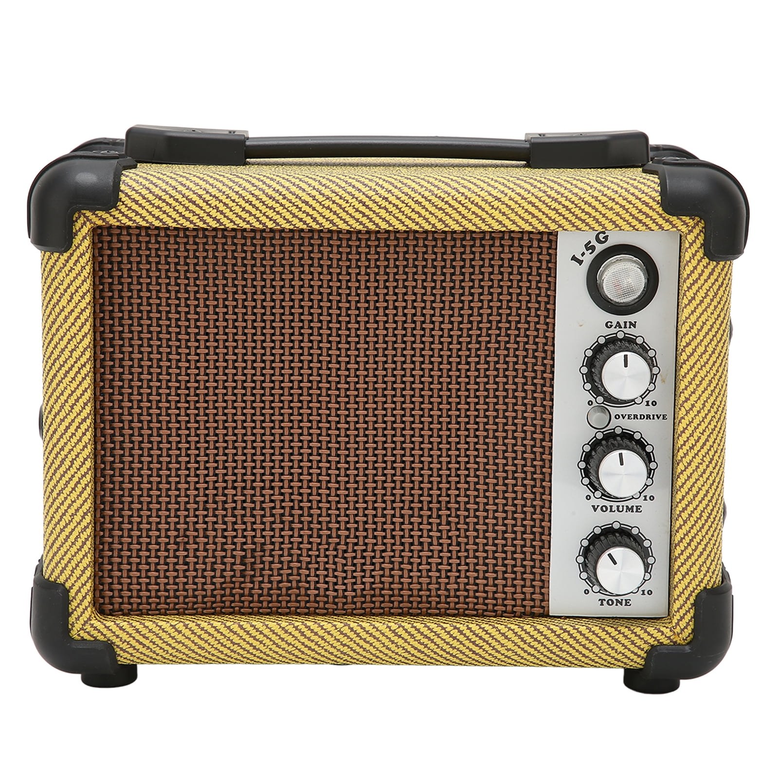 5W Electric Guitar Amp Portable Mini Electric Guitar Amplifier with Distortion and Clear