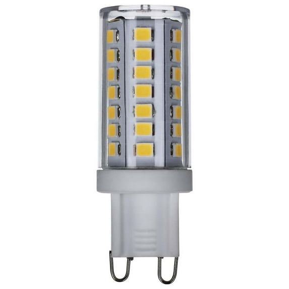 5W JCD LED Clear 4000K G9 G9 Double Loop Base 120v